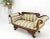 Empire Sofa Sette Loveseat Couch Fine Carved Details Lions Feet For Sale - Image 12 of 12