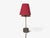 Wood Swedish Modern, Two-Arm Table Lamp, Brass, Black Painted Wood, Sweden, 1950s For Sale - Image 7 of 11
