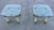 Off-white Porcelain & Brass Faux Tusk End Tables Italy - A Pair For Sale - Image 8 of 13