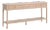 Highland Wooden 3-Drawer Sofa Table For Sale