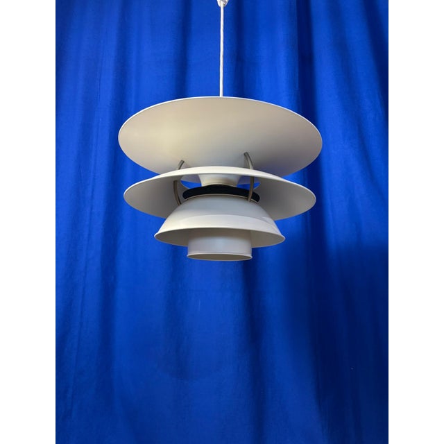 White PH5-4 1/2 Lamp by Poul Henningsen for Louis Poulsen, 1980s For Sale - Image 8 of 16