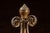 19th Century Antique Multi-Tier Brass Candelabrum Table on Ornate Stand For Sale - Image 5 of 12
