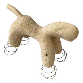 Piotr Butkiewicz, Gallop (Rocking Horse) Sculpture, 2024, Wood For Sale