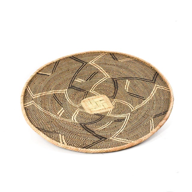 Early 20th Century Tonga Binga Basket 23.5 Inch For Sale