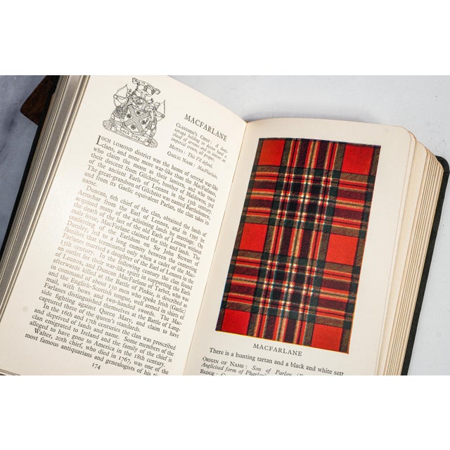 The Clans and Tartans of Scotland by Robert Bain Vintage Book 1956 Edition Highland Heritage Reference For Sale - Image 12 of 16