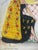 1940s Spanish Embroidered Flamenco Dancer Postcard in Gold Frame For Sale - Image 4 of 5