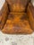 Mid 20th Century Vintage Brown Leather Chair For Sale - Image 10 of 14