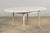 French French Louis XVI Style Painted White Off-Round Extendable Dining Table For Sale - Image 3 of 18