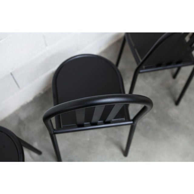 222 Model Chairs by Robert Mallet Stevens, 1980, Set of 6 For Sale - Image 16 of 18