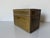Campaign Vintage Sarreid Ltd. Style Brass Nailhead Lidded Decorative Box With Key For Sale - Image 3 of 12