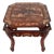 Chinese Inlaid Hardwood Side Table, 19th C For Sale