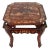 Chinese Inlaid Hardwood Side Table, 19th Century For Sale