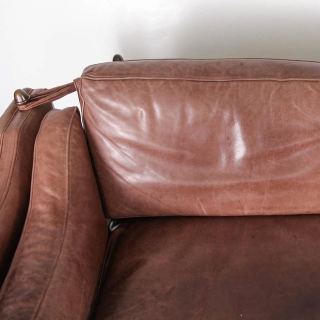 Leather Knole Sofa, 1970s For Sale - Image 15 of 16
