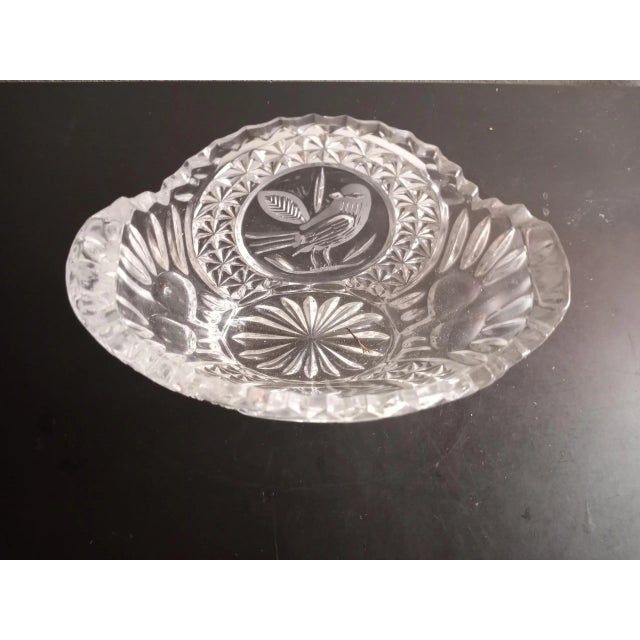 1950s 1950s Hofbauer Germany Byrdes Crystal Bowl For Sale - Image 5 of 7