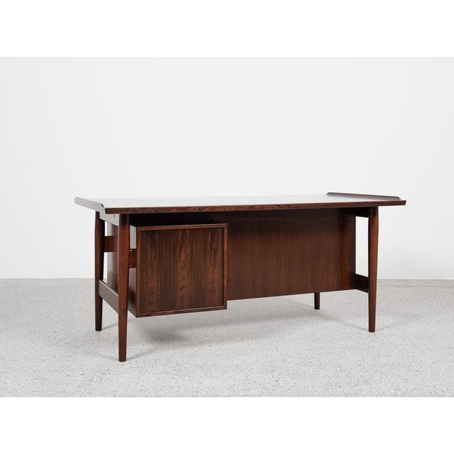 Mid-Century Modern Mid-Century Danish Desk in Rosewood attributed to Arne Vodder for Sibast, 1960s For Sale - Image 3 of 13