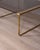 1960s Vintage Italian Brass and Glass Coffee Table, 1960s For Sale - Image 5 of 9