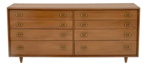 Paul Frankl Walnut Chest of Drawers