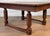 Antique Traditional Oak Barley Twist Rectangle Low Cocktail Coffee Table For Sale - Image 9 of 10