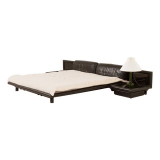 Morna Bed with Bedside Tables byAfra & Tobia Scarpa for Molteni, 1970s For Sale