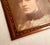 Circa 1900 American Oil Portrait, Lady With a High Collar, Attributed to Edgar Cowan For Sale - Image 4 of 10