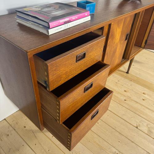 Mid-Century Danish Teak Sideboard, 1960s For Sale - Image 4 of 10
