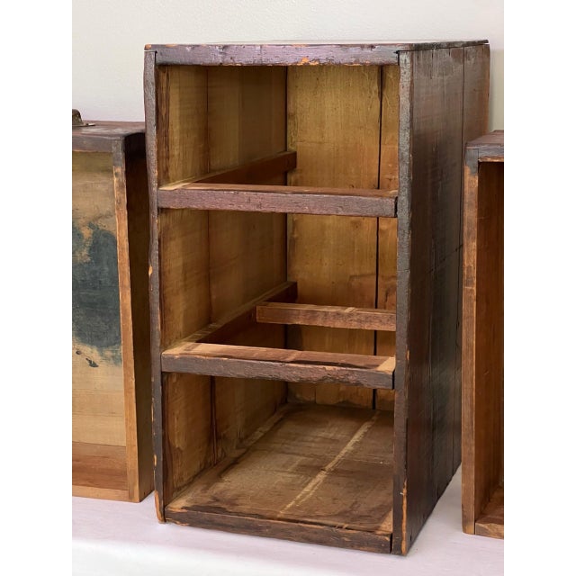 Arts and Crafts Period Small Oak Chest of Three Drawers, Handcrafted, C. 1910 For Sale - Image 9 of 12