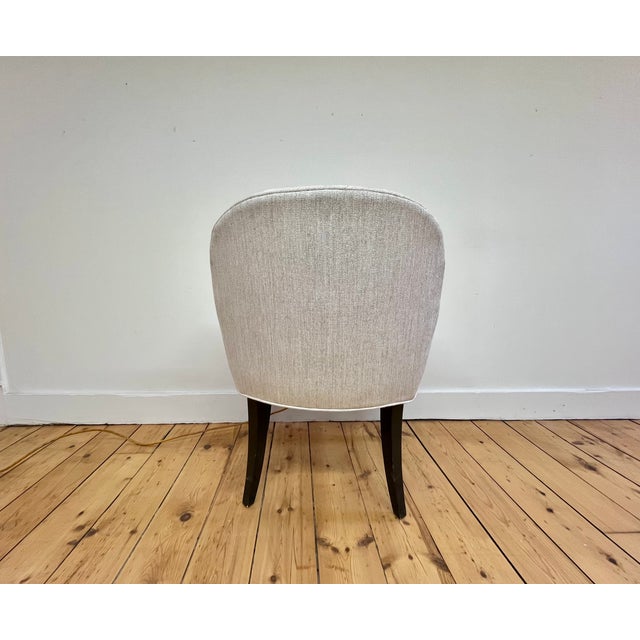 Kravet Kravet Beaumont Dining Arm Chair by Larry Laslo For Sale - Image 4 of 6