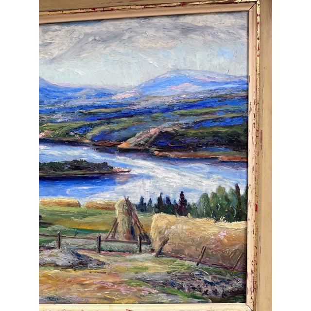 Impressionist Impressionist Oil Painting For Sale - Image 3 of 4