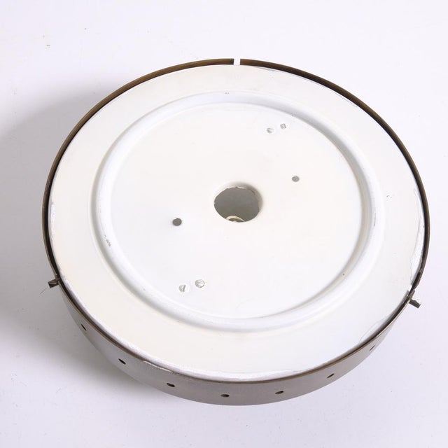 Vintage Glass and Metal Wall Lamps, 1940s, Set of 2 For Sale - Image 16 of 18