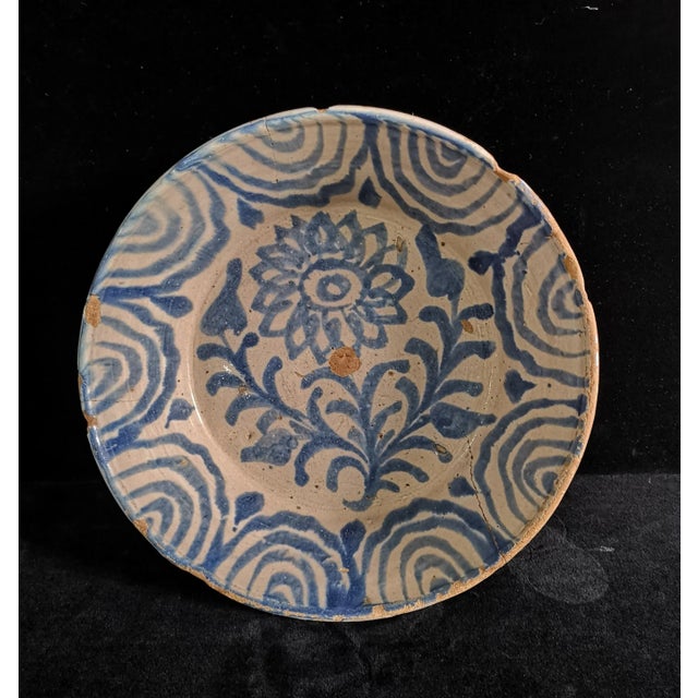 Spanish Folk Art Ceramic Fajalauza Bowl, 1850s For Sale - Image 13 of 13
