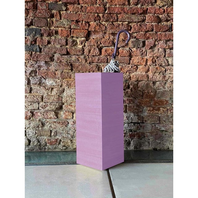 Contemporary Plinto Violetto Umbrella Stand by Pietro Meccani for Meccani Design For Sale - Image 3 of 6