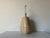 1980's Postmodern Beige - Taupe Ceramic Glaze Table Lamp For Sale - Image 11 of 12
