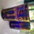 Vintage Cobalt Blue Gold Filagree Juice Glasses Set of 2 For Sale - Image 4 of 5