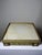 Beige Antique Wooden Side Table Top in Gilt Metal and Onyx, 1900s For Sale - Image 8 of 12