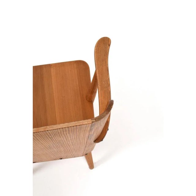 Armchair by Göran Malmvall for Svensk Fur, 1950s For Sale - Image 6 of 8