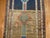 Mid 20th Century Vintage Tribal Navy Camel Primitive Zabihi Collection Persian Kurd Runner - 3'7" x 13'11" For Sale - Image 5 of 8