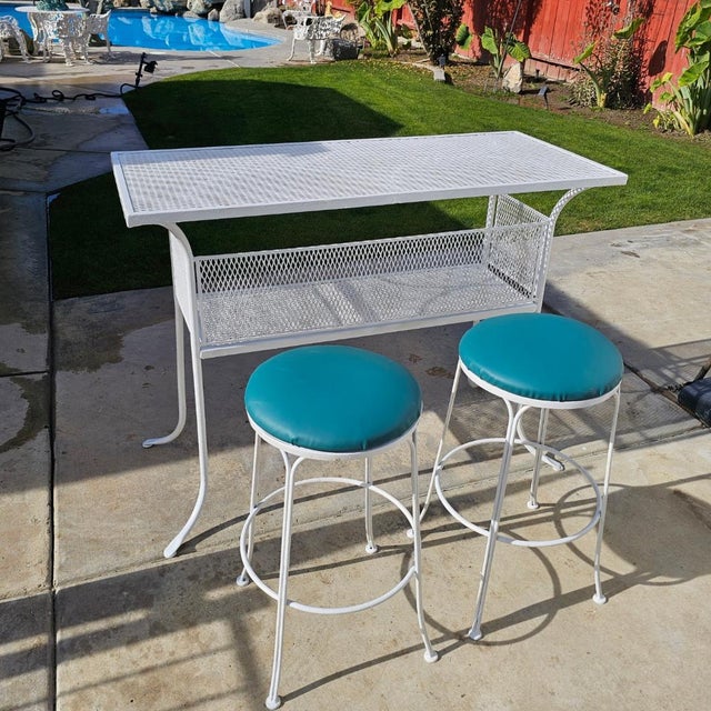 1970s Mid Century Patio Bar Set For Sale - Image 15 of 17