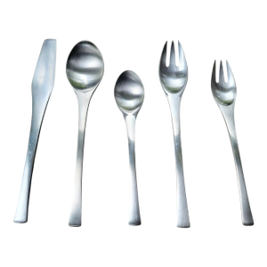 Odin Pattern Stainless Steel Flatware Set by Jens Quistgaard for Dansk, Germany