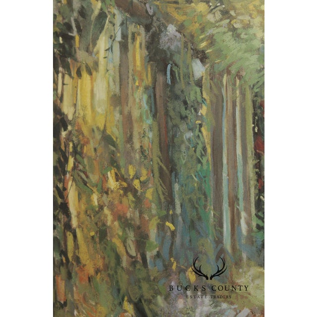 Impressionist Carol Rowan Impressionist Style Garden Print For Sale - Image 3 of 15