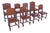 Chairs with Studded Leather Backs and Seats, Set of 8 For Sale - Image 12 of 12