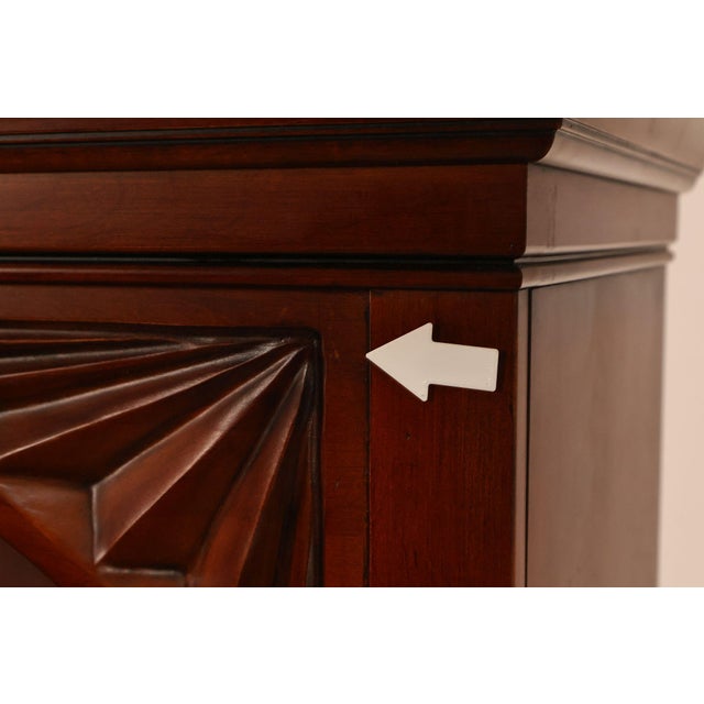 Ethan Allen Ethan Allen 'British Classics' Collection Office Bookcase For Sale - Image 4 of 18
