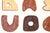2026, Tribal Triptych, Original Painting of Wooden Tools, Acrylic Paint on Watercolor Paper, Earth Tones For Sale - Image 9 of 11
