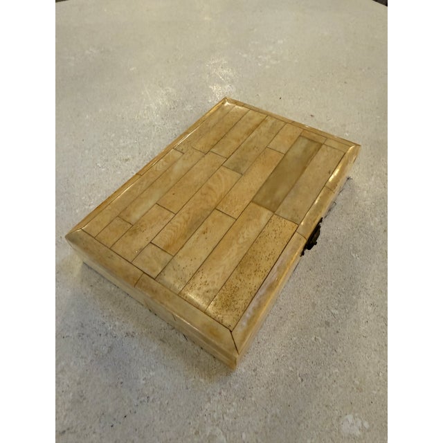 Modern Decorative Box With Black Velvet Interior, 1970s For Sale - Image 3 of 8