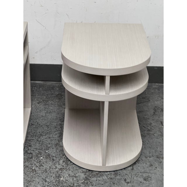 Bernhardt Stratum Side Tables + Shelves, Pair For Sale - Image 9 of 12
