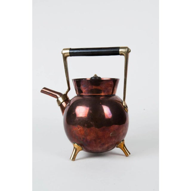 Bronze Late 19th Century Christopher Dresser Victorian Copper Kettle For Sale - Image 8 of 8