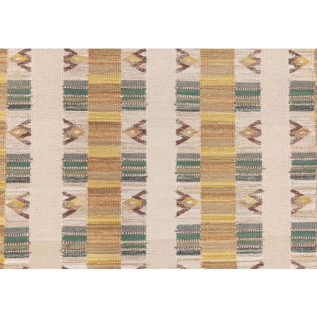 Early 21st Century Modern Swedish Wool Runner by Doris Leslie Blau For Sale - Image 5 of 11