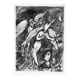 Chagall Untitled 2 – Dm11225 Derriere Le Miroir 1977