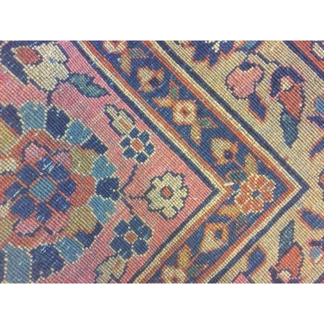 1920's Antique Sarouk Mohajeran Signed Palace Rug, 13'7" X 24'3" For Sale - Image 9 of 11