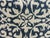 Textile Bespoke Blue + Ivory Ikat Damask Throw Pillows, Pair For Sale - Image 7 of 12