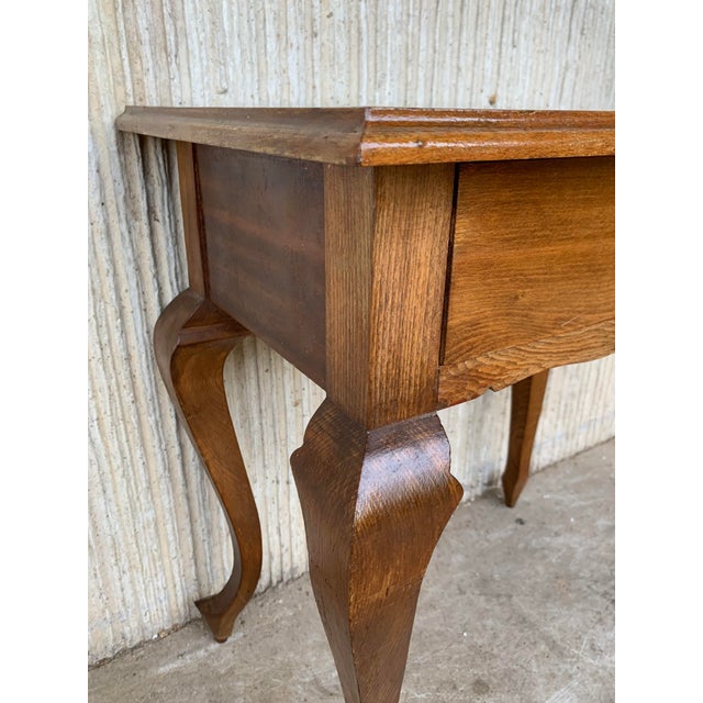 Metal 20th Century Spanish Nightstands with Drawers - a Pair For Sale - Image 7 of 12